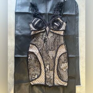 Black Lace Bebe dress
